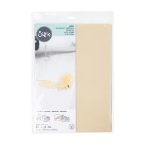 Sizzix Surfacez Metallic Shrink Plastic 8/Pkg - Gold