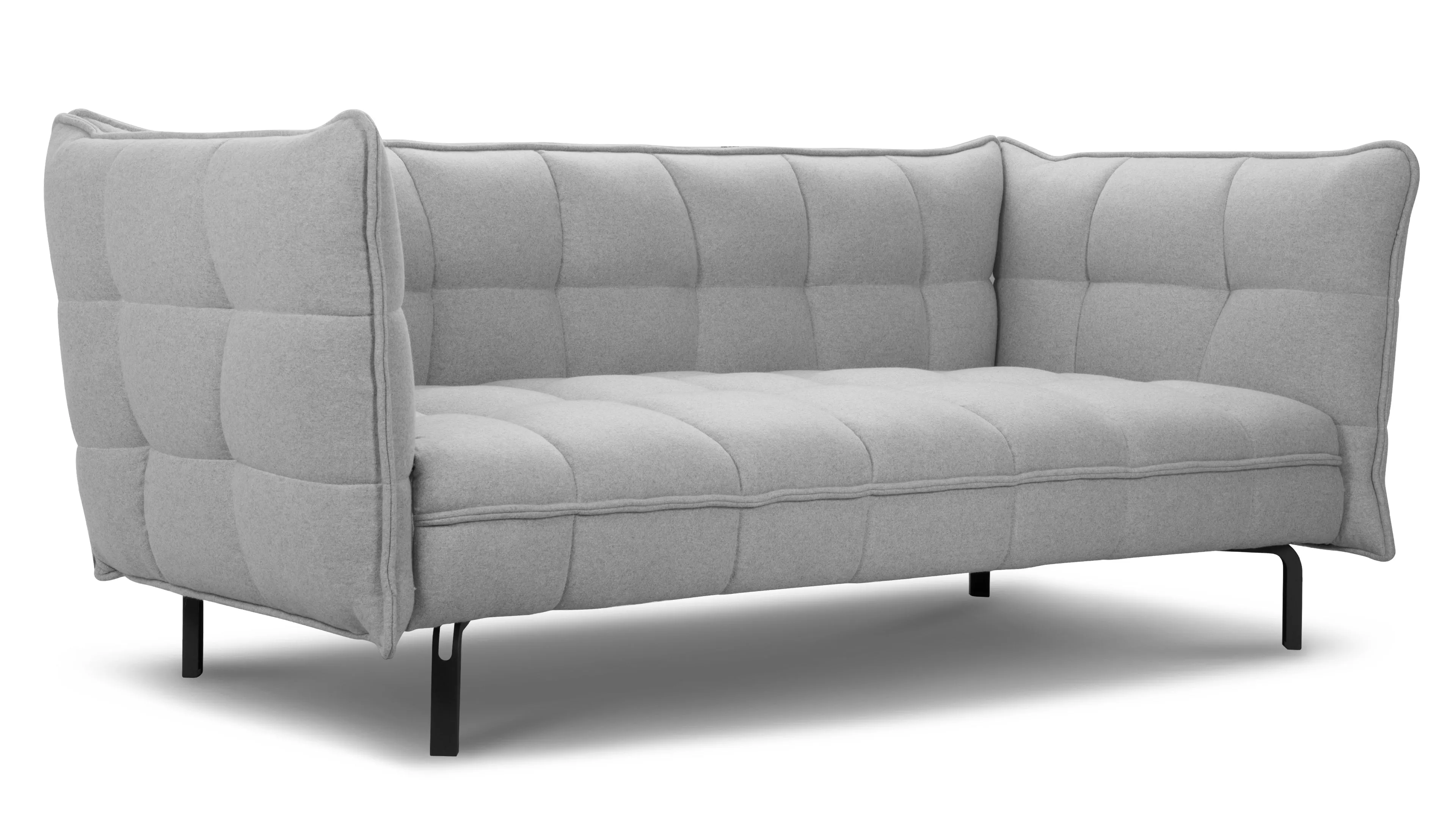 Skal - Skal Sofa, Light Gray Wool