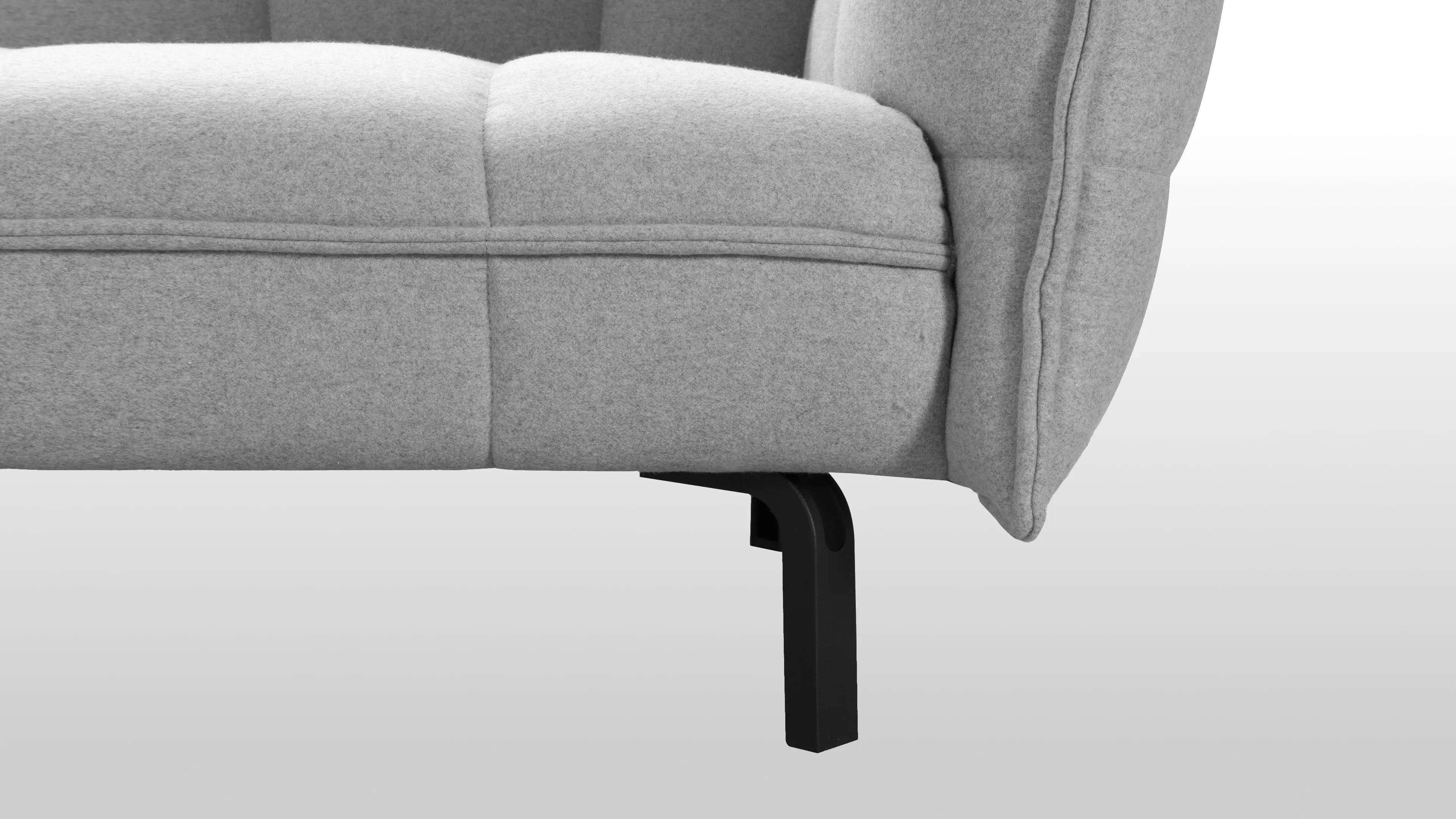 Skal - Skal Sofa, Light Gray Wool