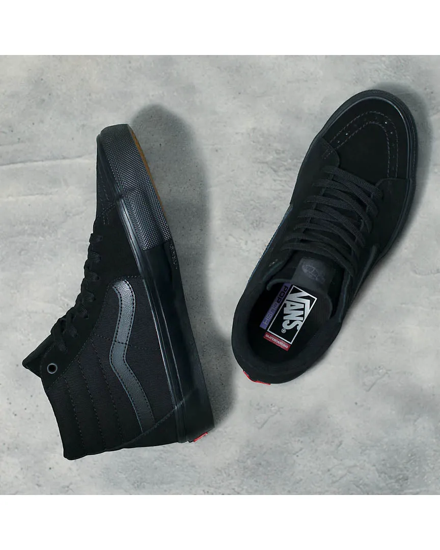 Skate Sk8-Hi Shoes - Black/Black