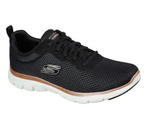 Skechers Flex Appeal 4.0 - Brilliant View - Black/Rose Gold