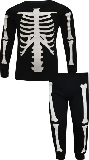 Skeleton Glow in the Dark Kids Pajama