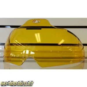 Ski-Doo Modular 2 and Modular 3 Anti-Scratch Sun Visor- Yellow