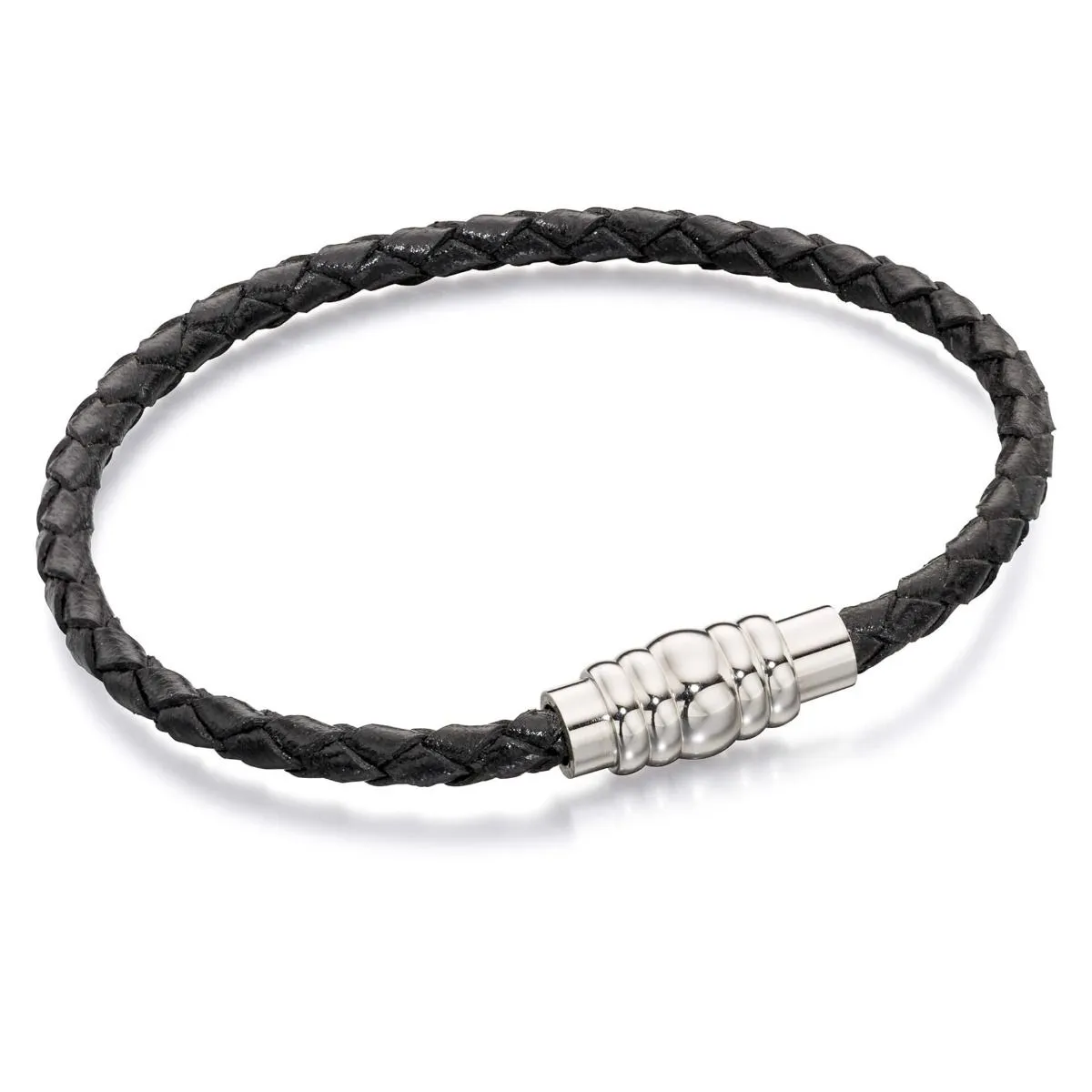 Skinny Leather Bracelet With Magnetic Clasp