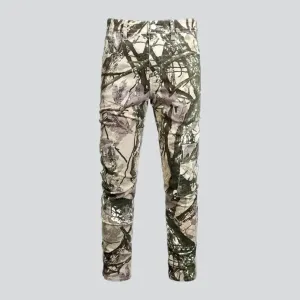 Skinny men's jungle-print jeans