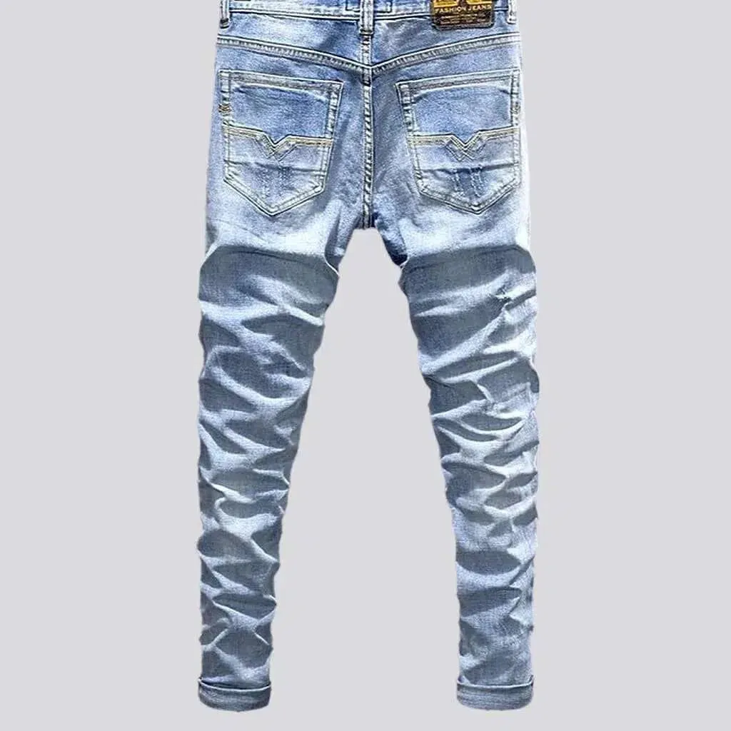 Skinny street jeans
 for men