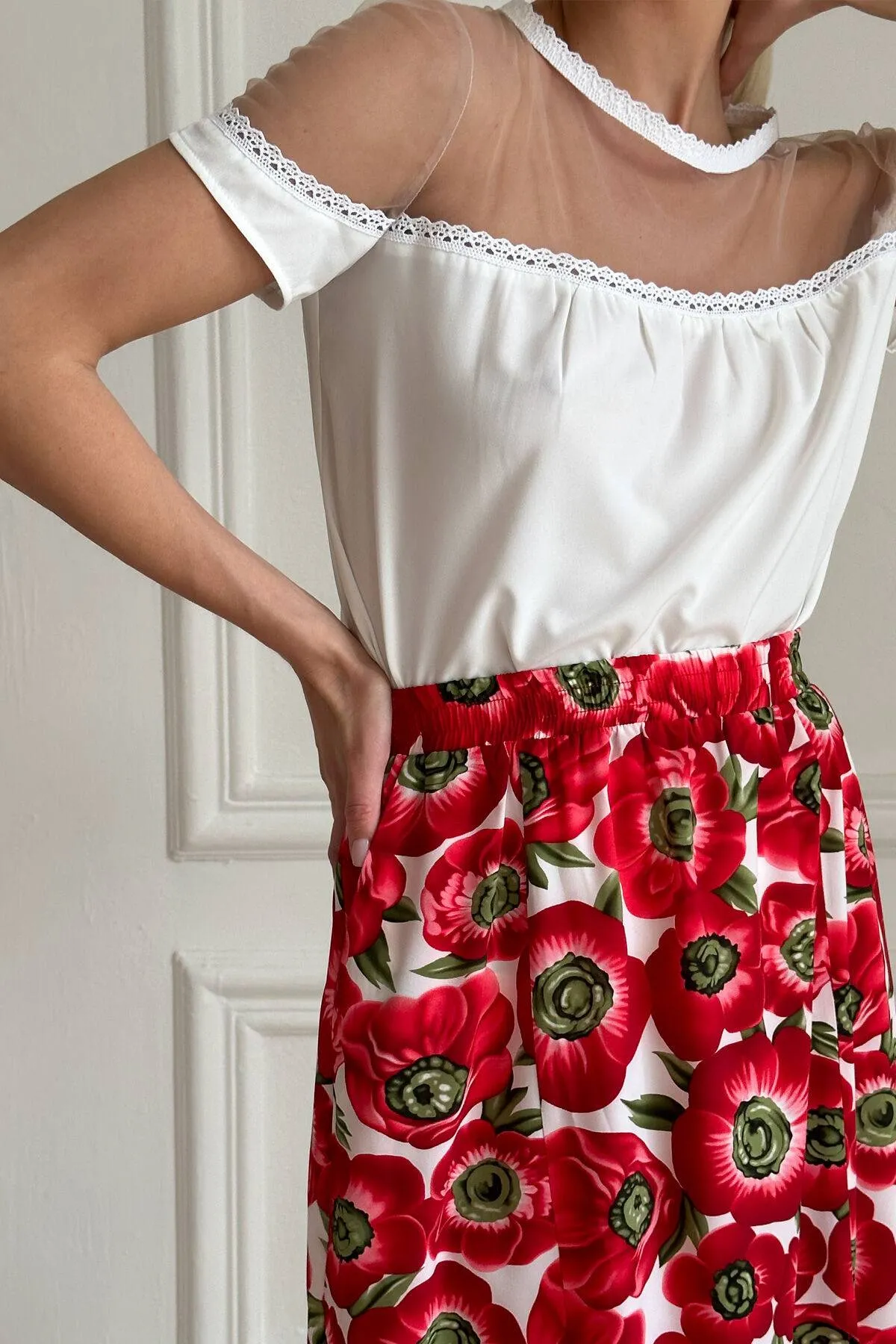 Skirt “Poppies"