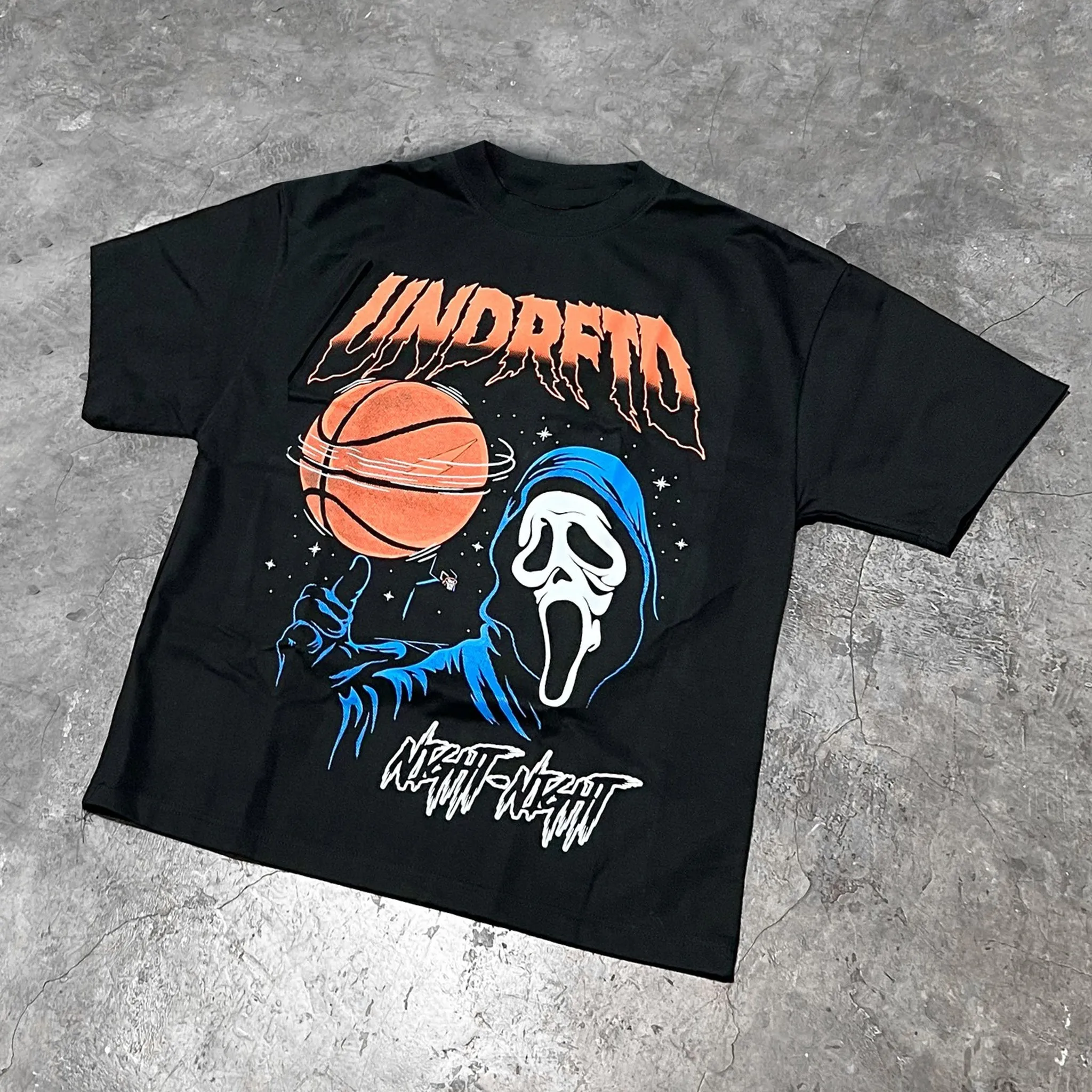 Skull Casual Street Basketball Print