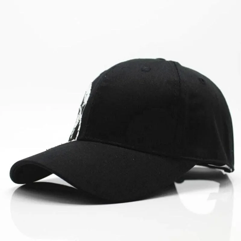 Skull Embroidery Baseball Cap