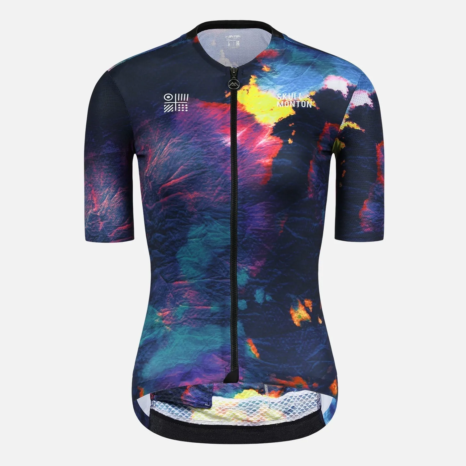 Skull Monton Cycling Jersey Womens Summer-Sunny