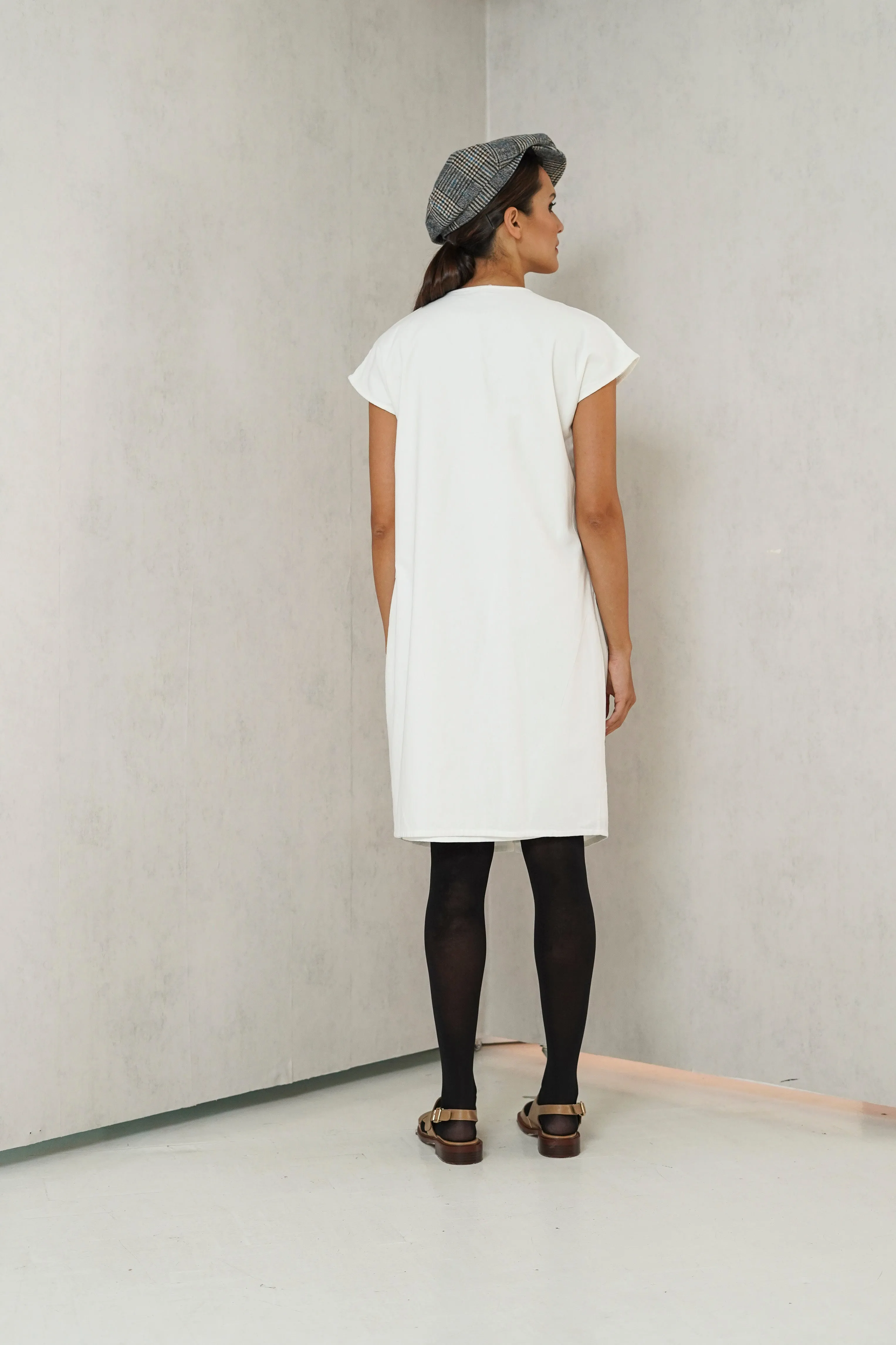 Skylar Nursing Dress        (Eggshell)