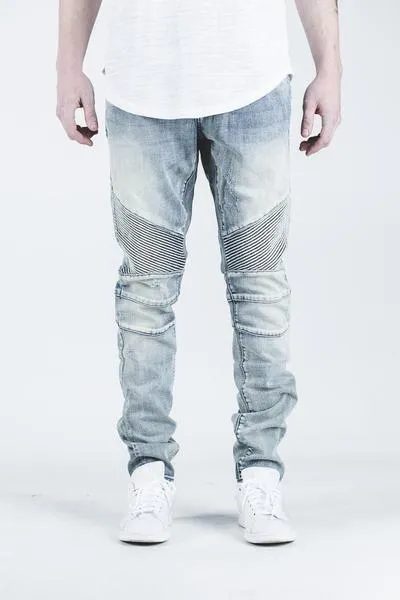 Skywalker Biker Denim (Stone Wash)