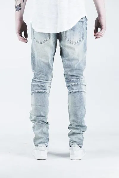 Skywalker Biker Denim (Stone Wash)