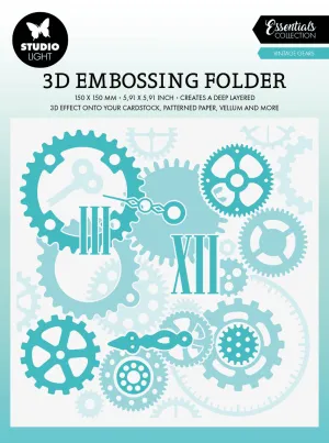 SL Embossing Folder Dot Pattern Essentials 150x150x4mm 1 PC nr.16