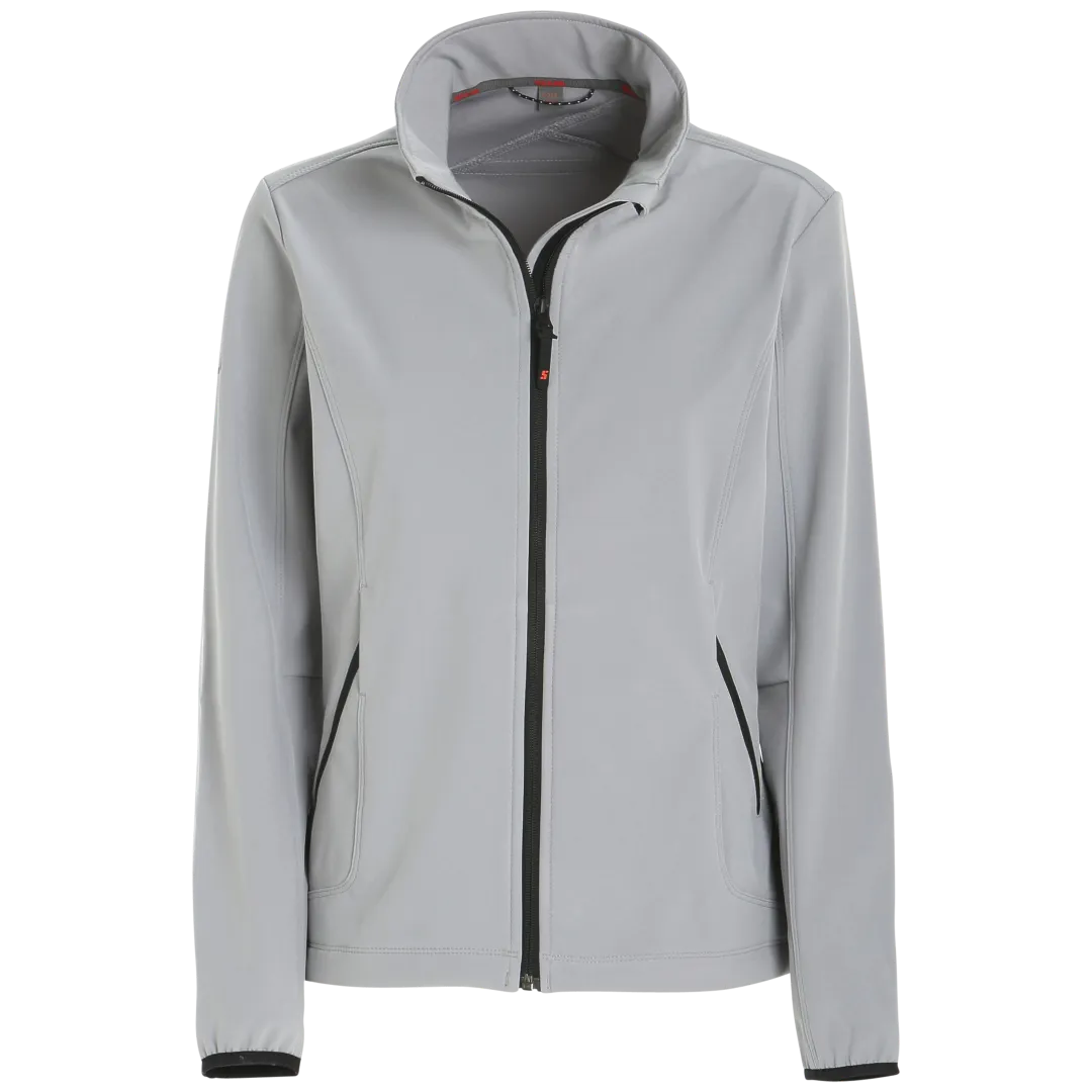 Slam Womens Active Softshell Jacket Aluminium