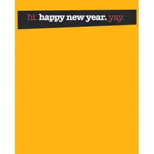 Slanted New Years Eve Banner Printed Backdrop