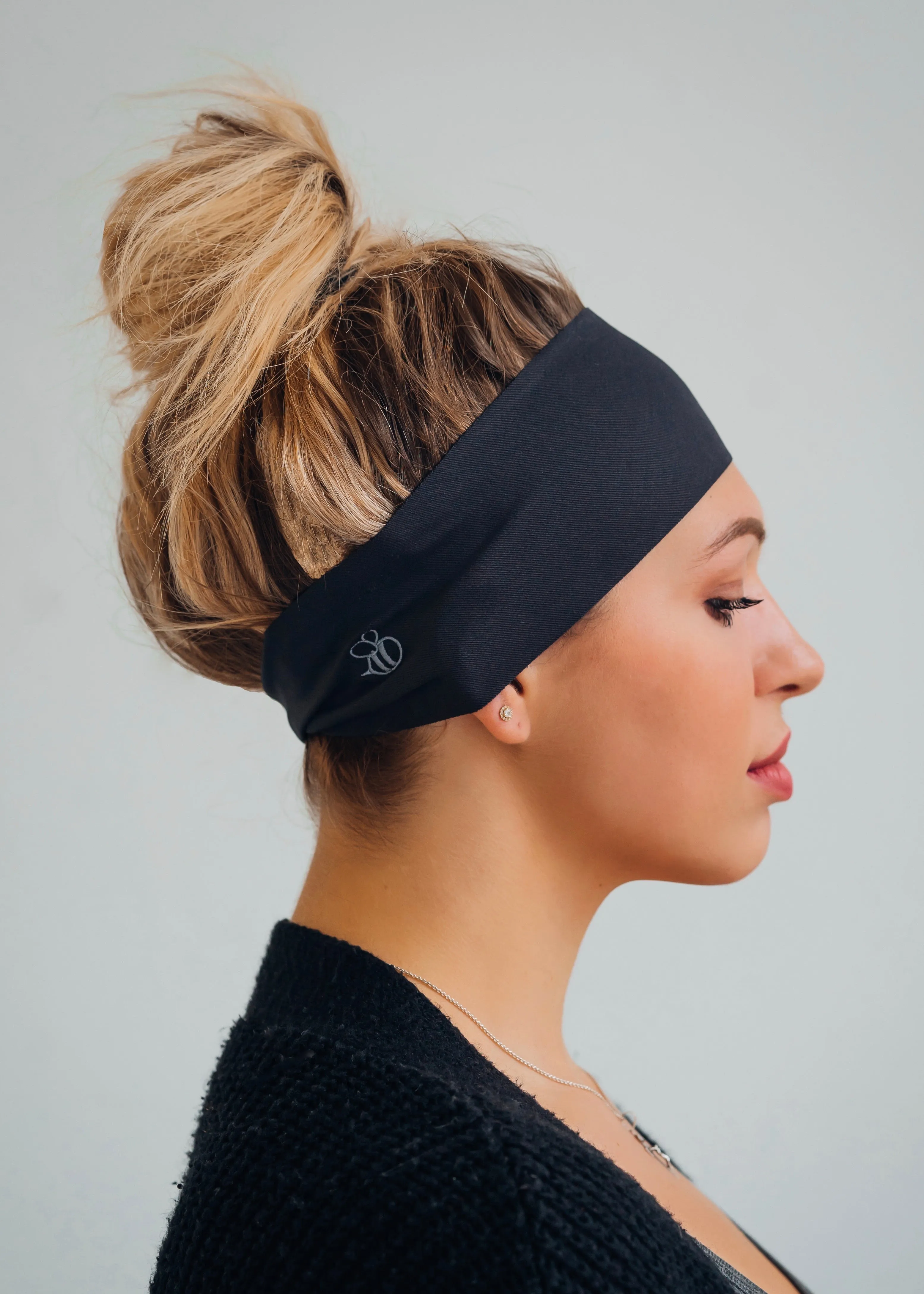 Slate Gray Yoga Headband