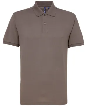 Slate - Men’s polycotton blend polo