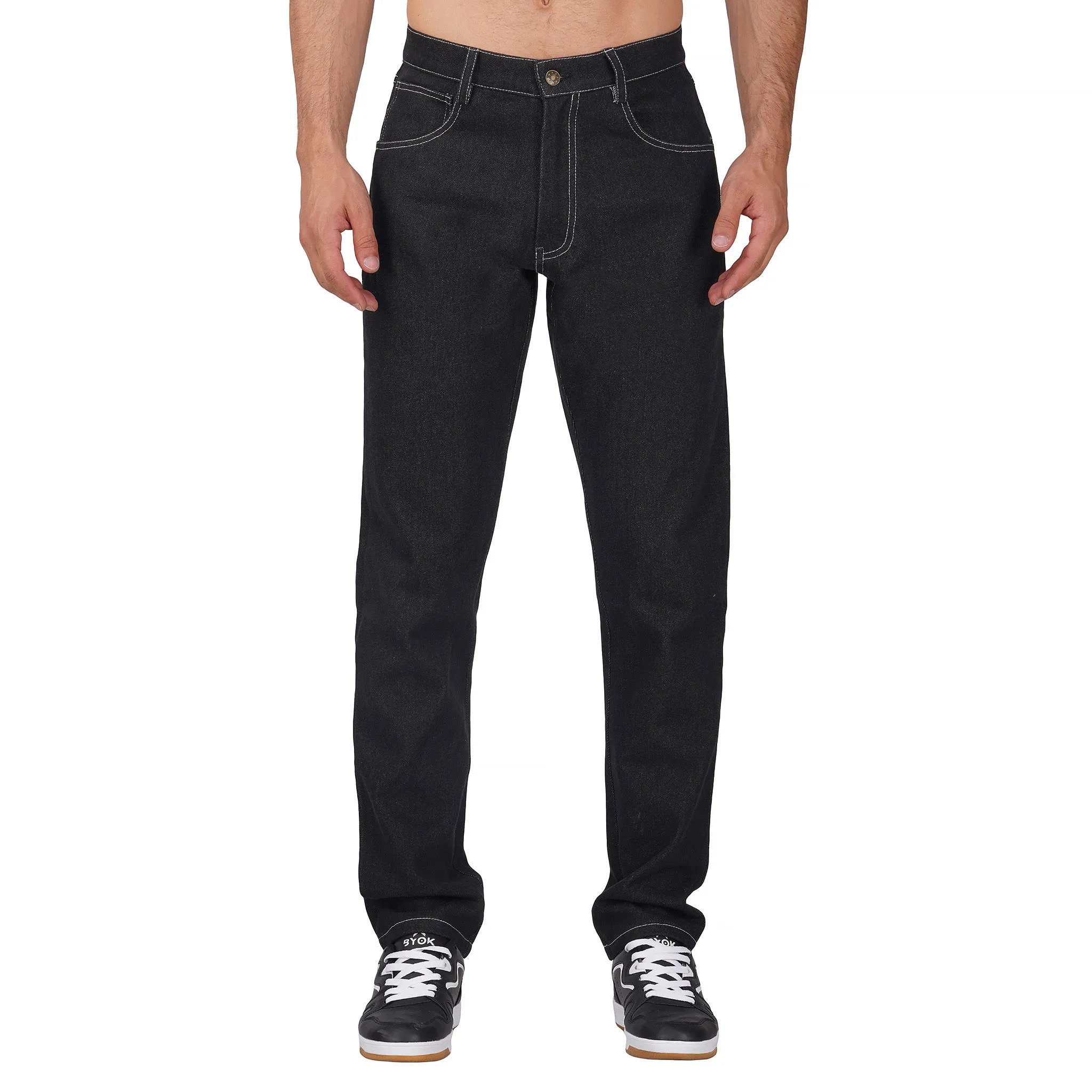 SLAY. Men's Black Denim Jeans