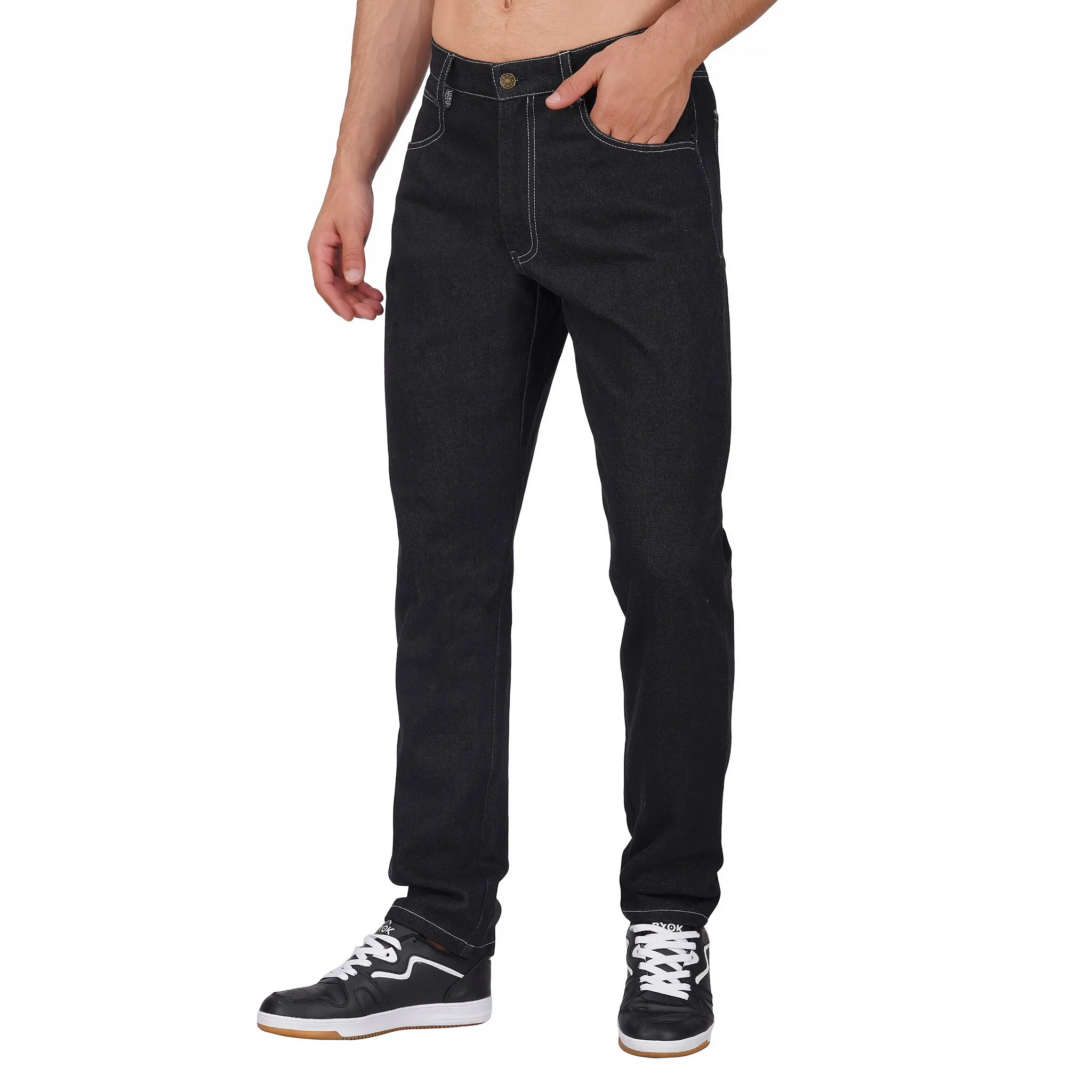 SLAY. Men's Black Denim Jeans