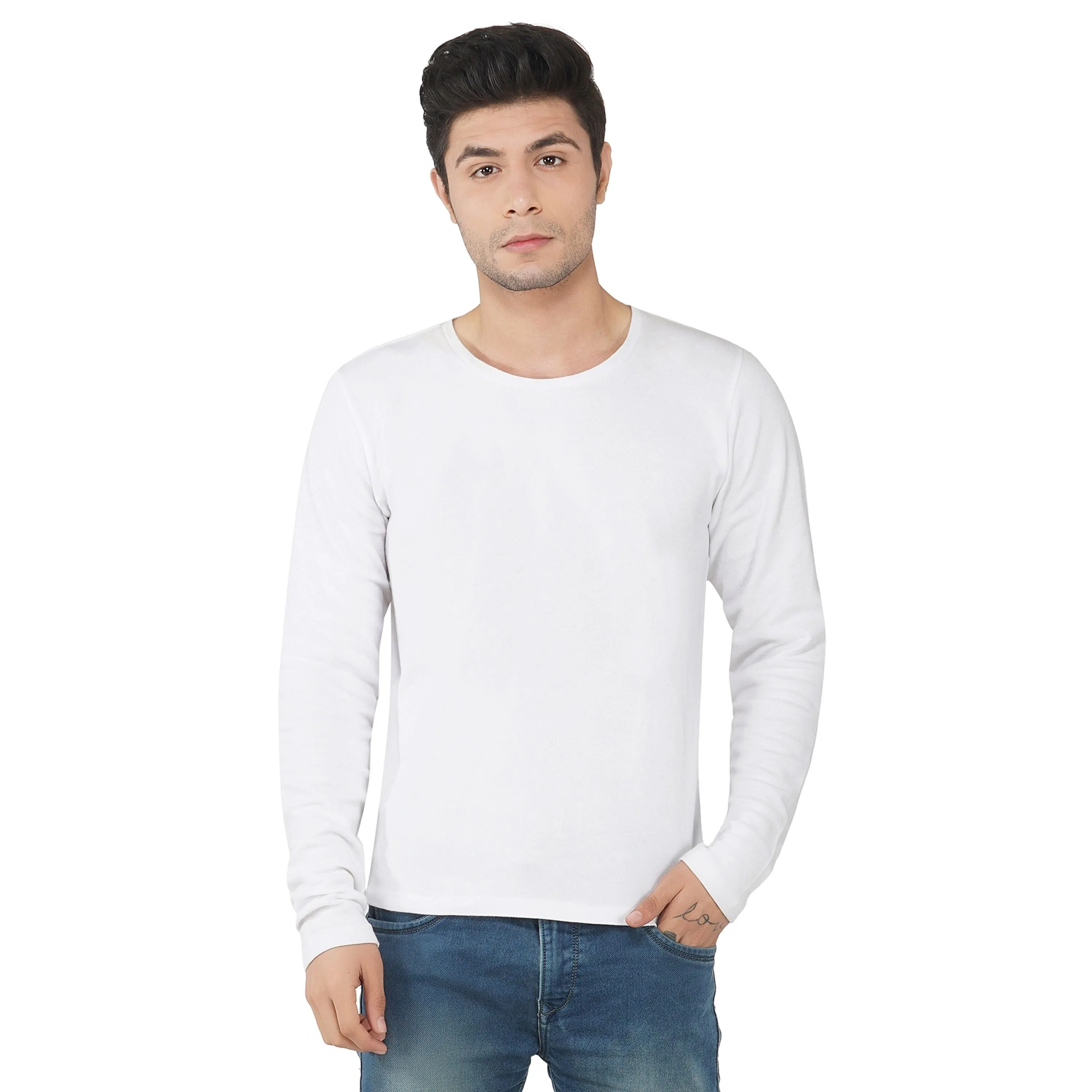 SLAY. Men's Pique Fabric Sleeves T-shirt