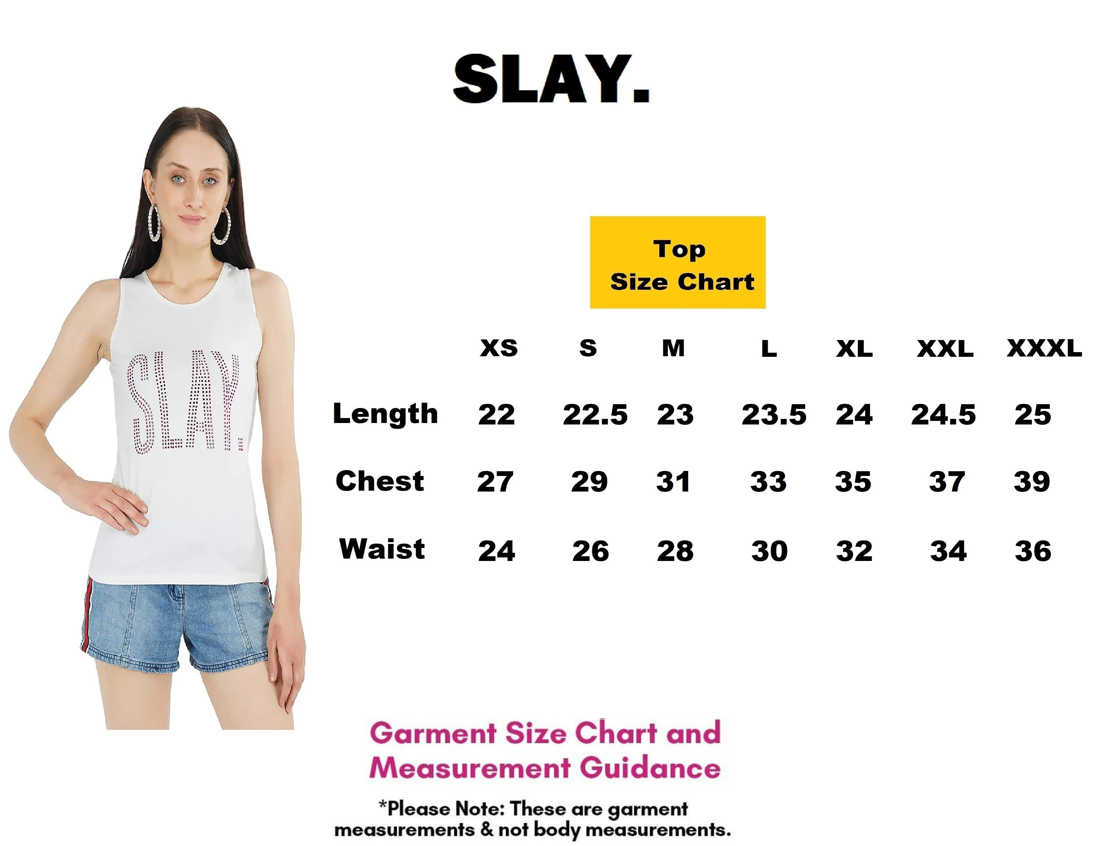 SLAY. Women's Pink Crystal Embellished Tank Top