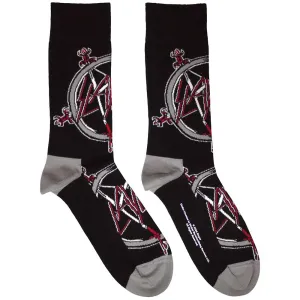 Slayer Unisex Ankle Socks: Pentagram (UK Size 7 - 11)