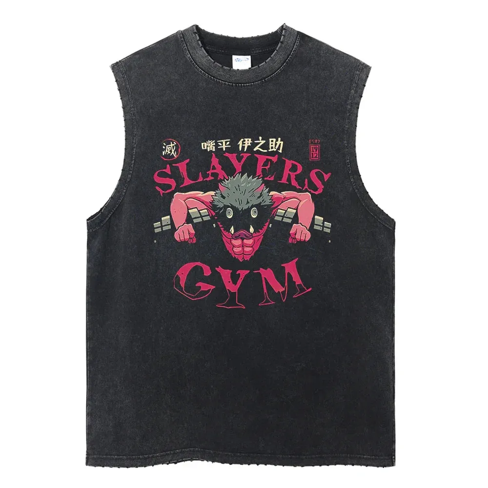 Slayers Gym Vintage Tank Top | Otakumise