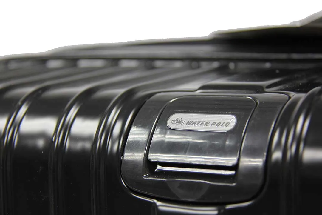 Sleek Expandable Polycarbonate Luggage with Spinner Wheels and Recessed Safe Skies TSA Lock