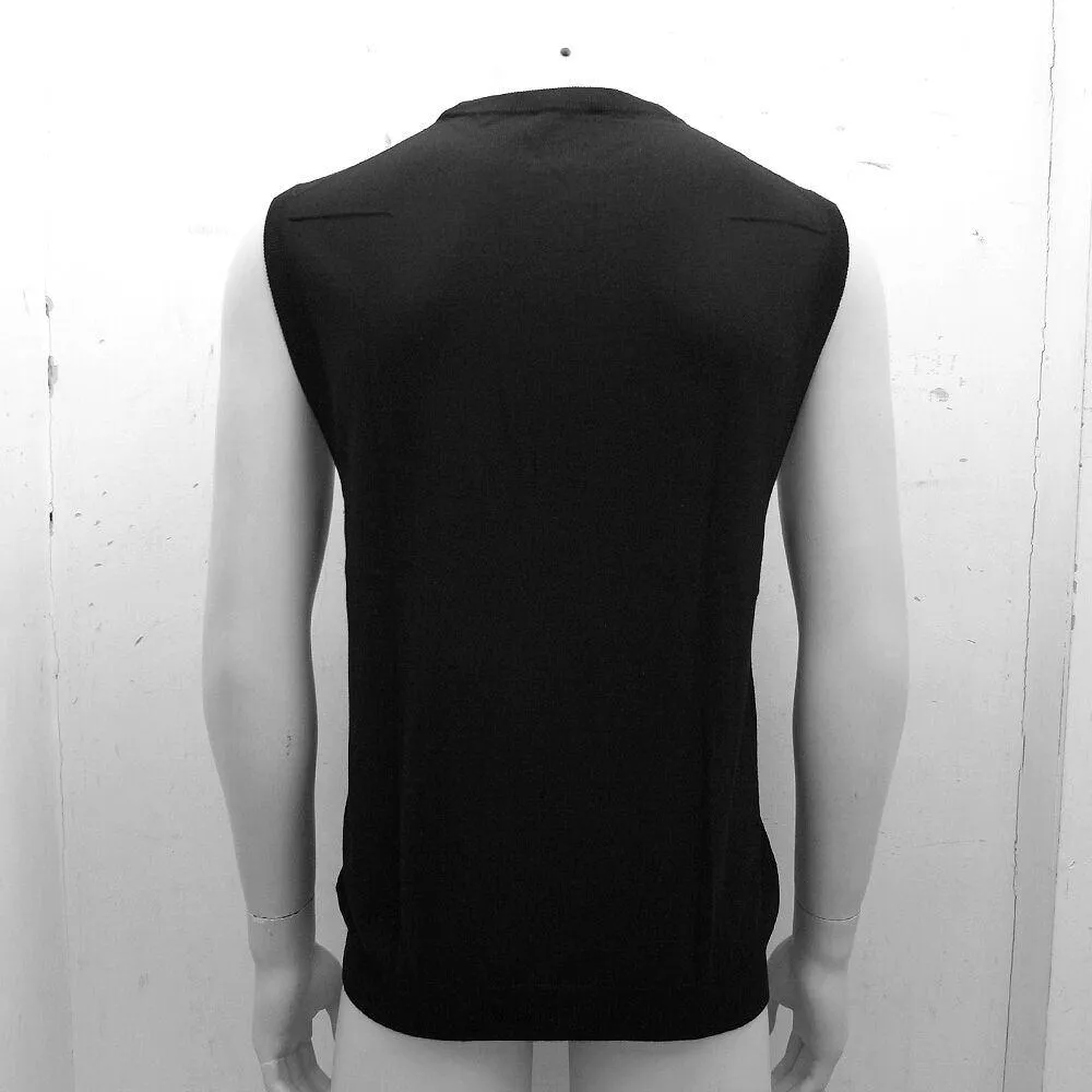 Sleeveless Jumper With Triangle Detail