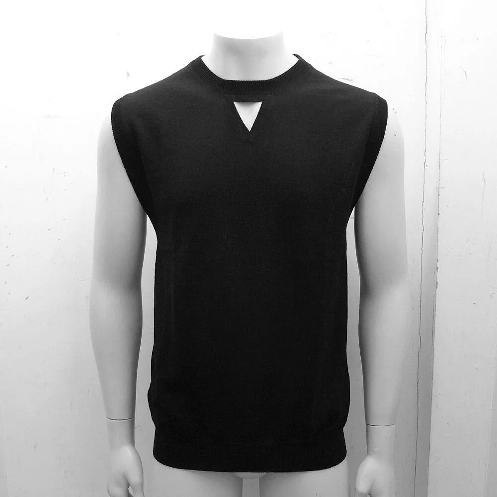 Sleeveless Jumper With Triangle Detail