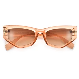 Slim Angular Retro Appeal Sunglasses