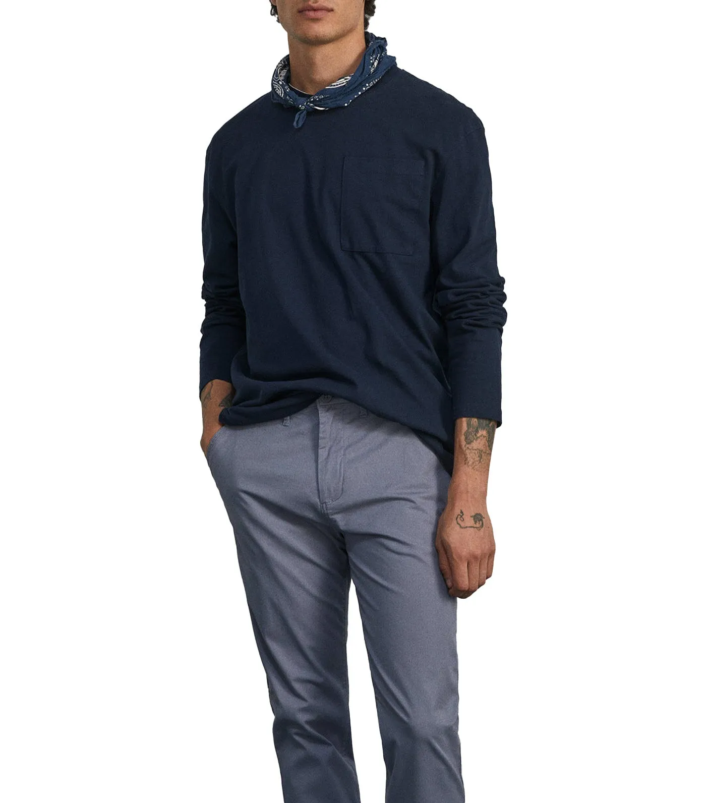 Slim Fit Chino Blue