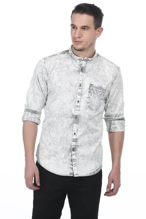 Slim Fit Denim Shirt