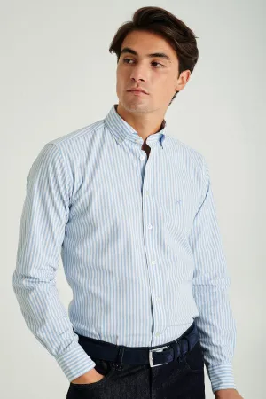 Slim fit double luxury cotton sport shirt