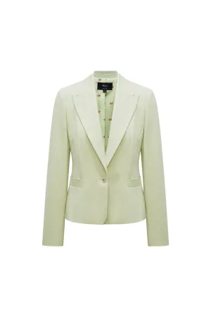 Slim Fit Knitted Blazer