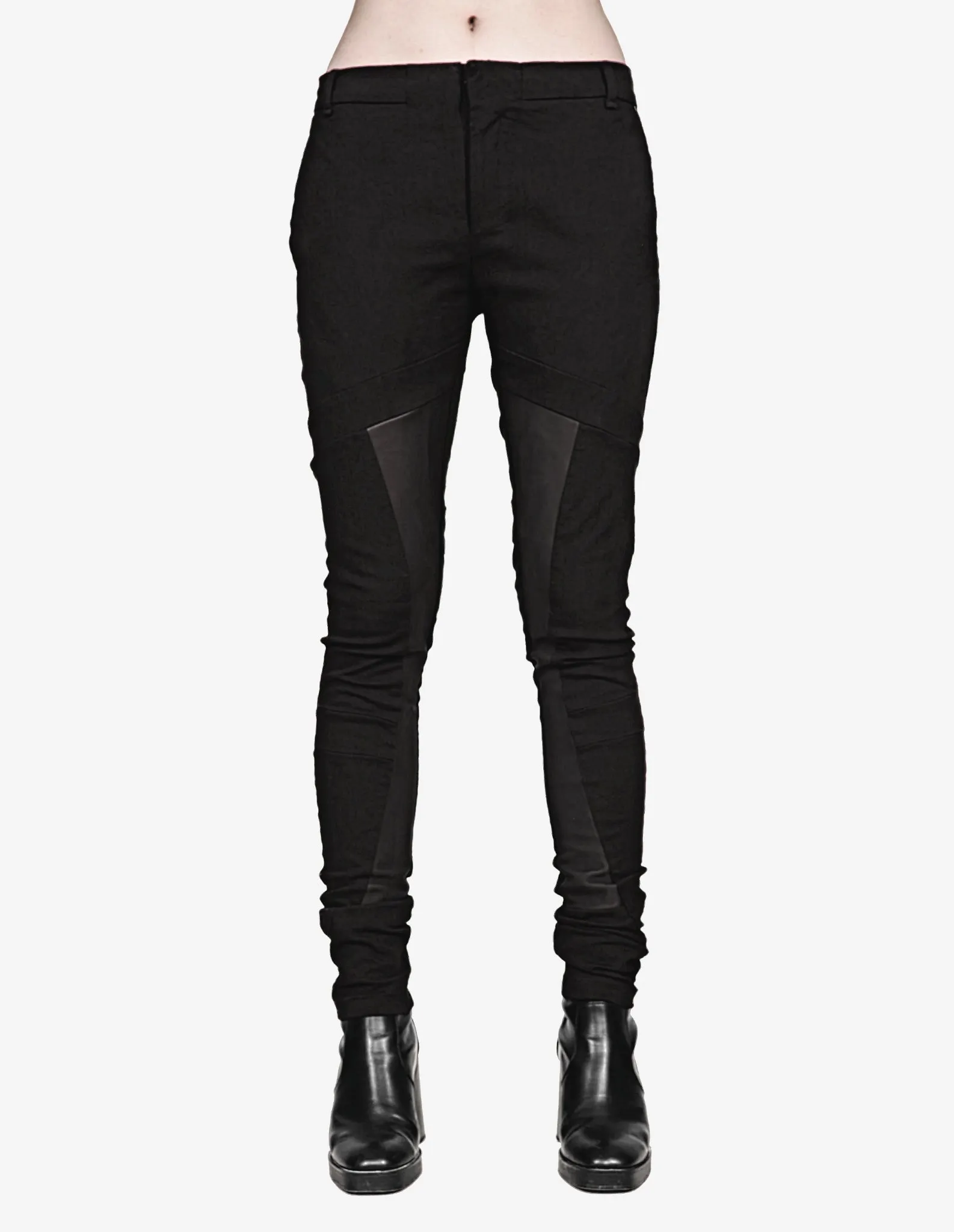 Slim-Fit Panelled Jeans