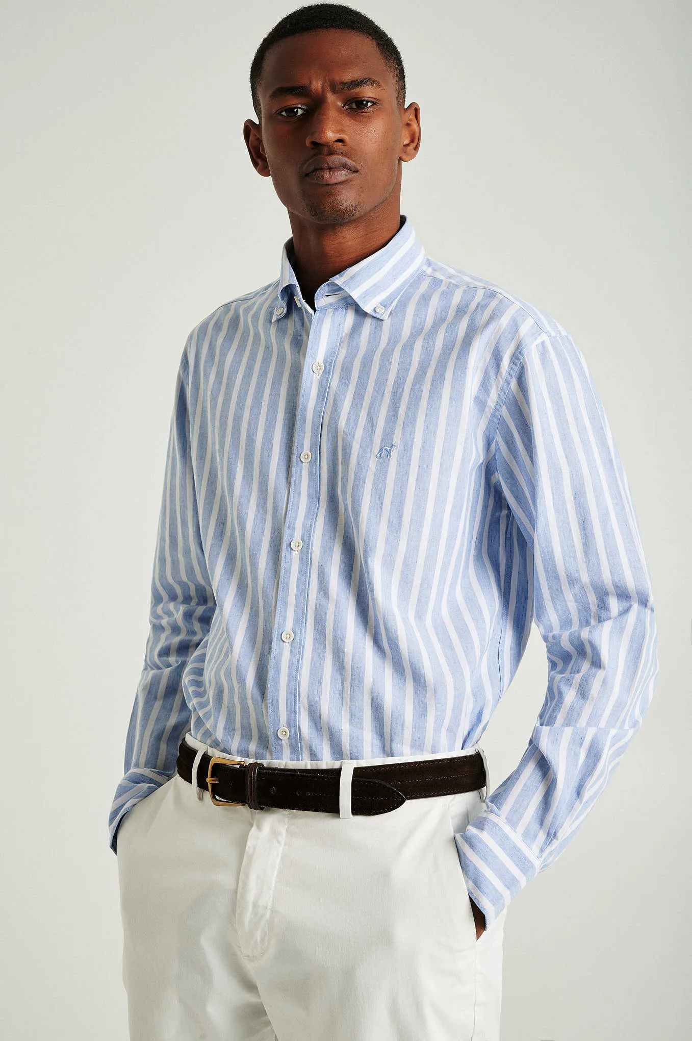 Slim fit Special Edition melange shirt