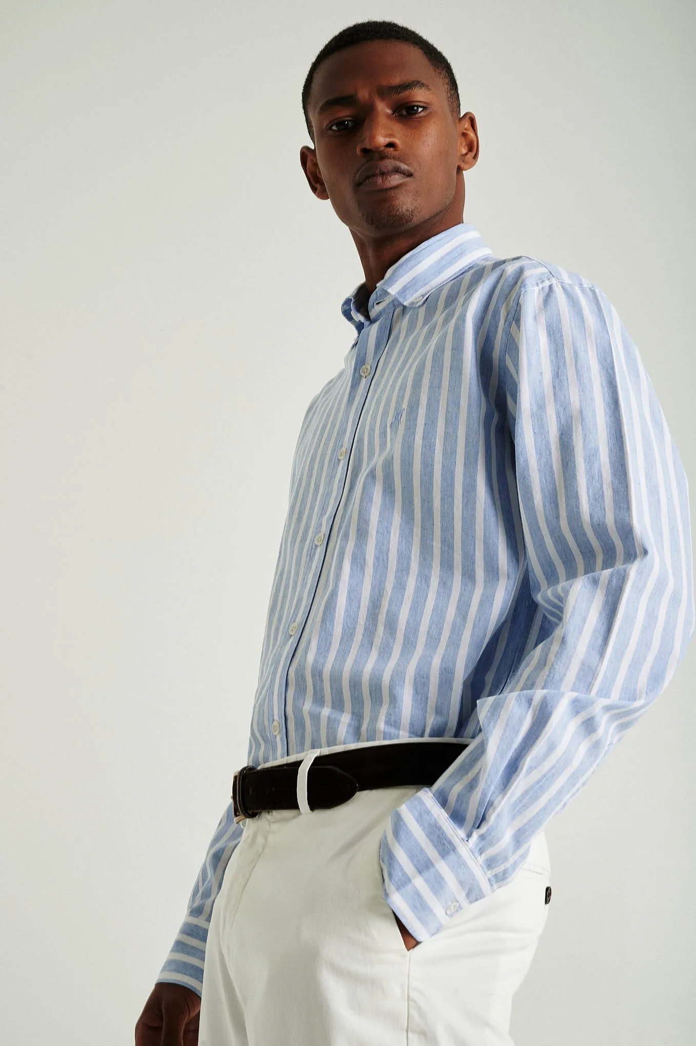 Slim fit Special Edition melange shirt