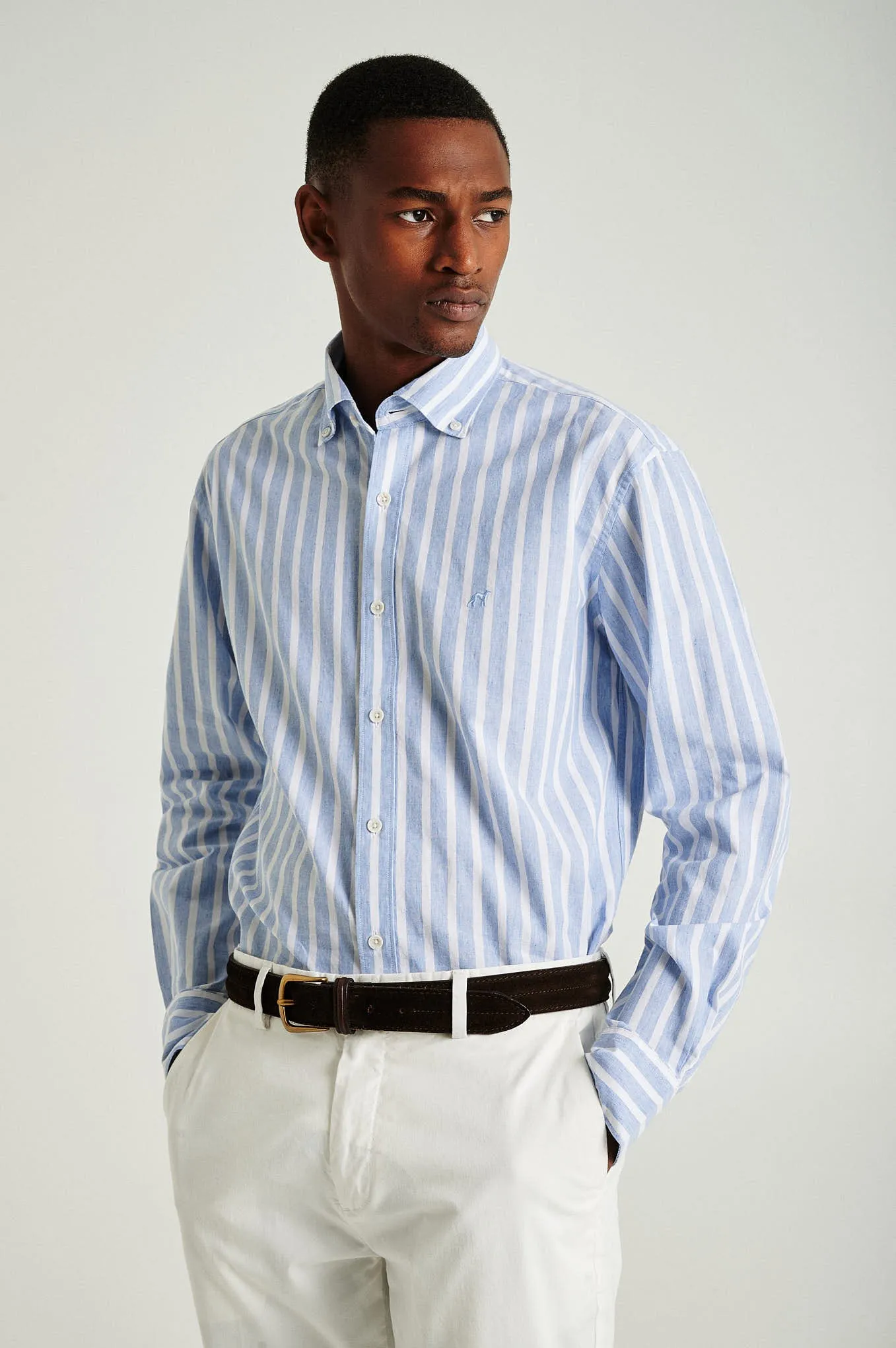 Slim fit Special Edition melange shirt