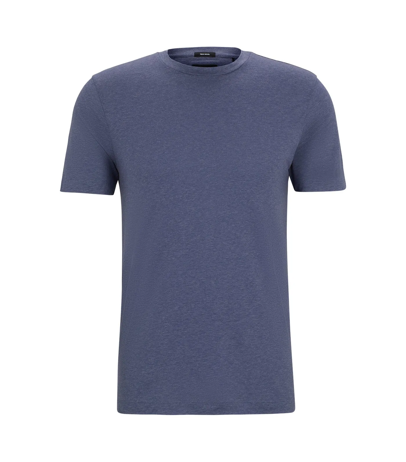 Slim-Fit T-Shirt in Performance Fabric Navy