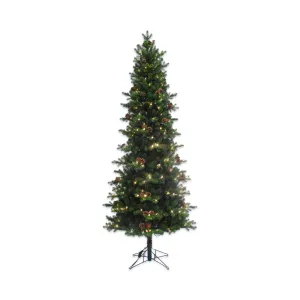 Slim Glenville Spruce LED Christmas Tree