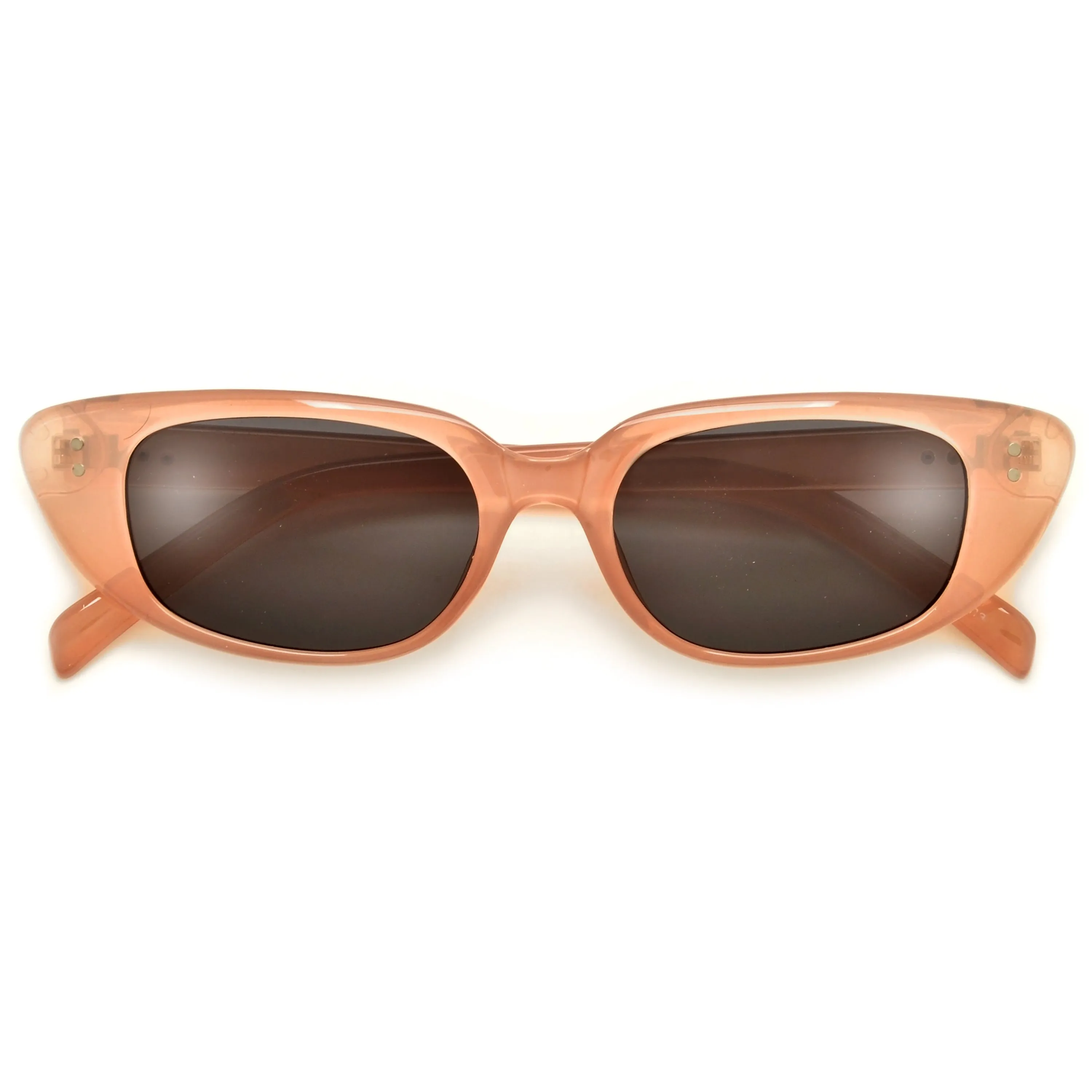 Slim Vintage Cat Eye Sunglasses