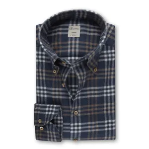 Slimline - Checked Flannel Shirt