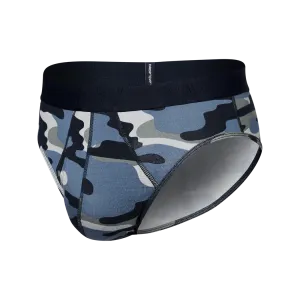 Slip Saxx DROPTEMP™ COOLING COTTON TIDAL CAMO-BLUE