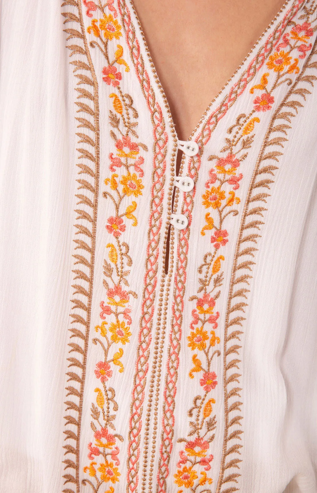 Sloane Embroidered Top