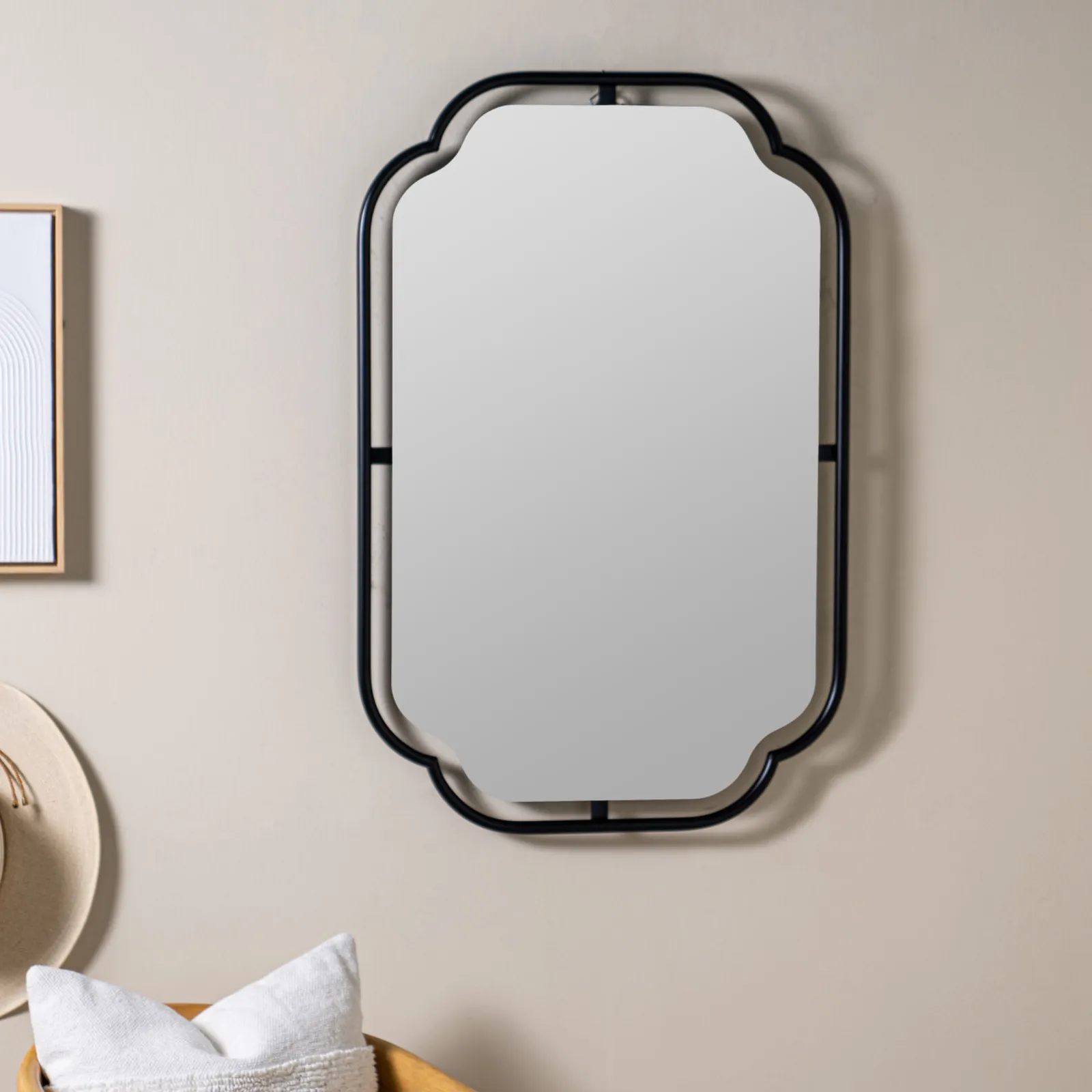 Sloane Wall Mirror - Black