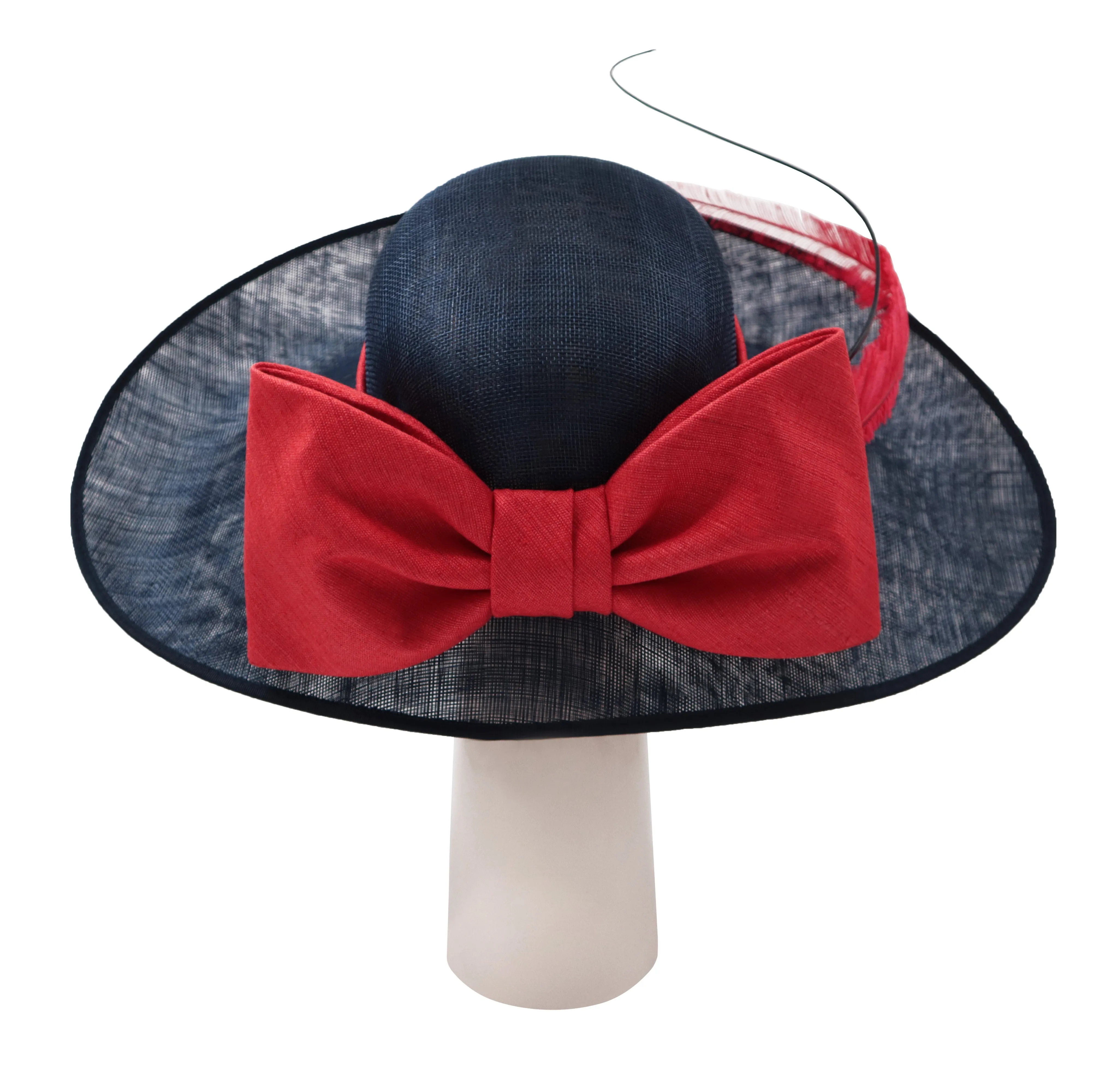 Sloop Hat - Navy and Scarlet