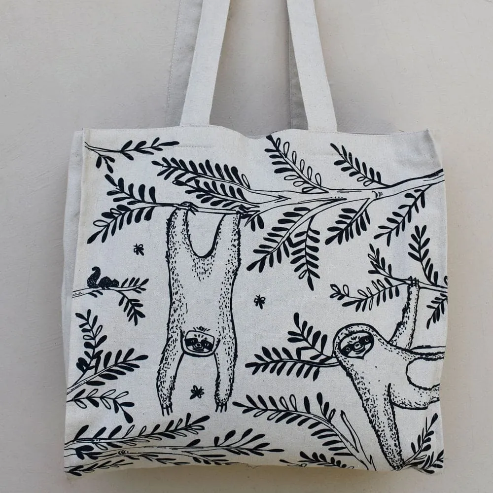 Sloth Canvas Bag