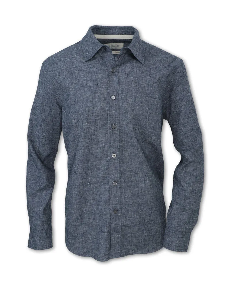 SLUB HEMP BLEND SHIRT